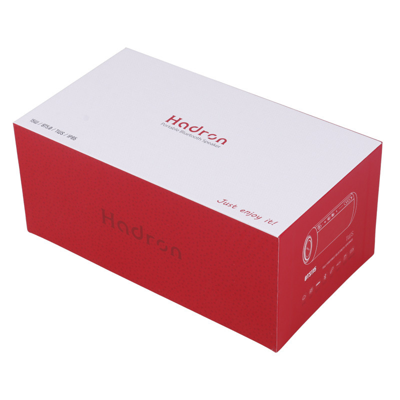 باکس و جعبه اسپیکر بلوتوثی قابل حمل هادرون مدل BTS115 ازنمای روبه رو