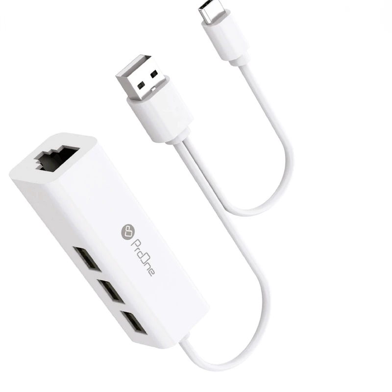 هاب 4 پورت پرووان مدل PHU551 از نمای رو به رو