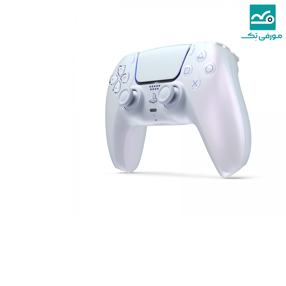 دسته بازی پلی استیشن 5 سونی سفید مرواریدی کروم مدل DualSense سری CFI-ZCT1W