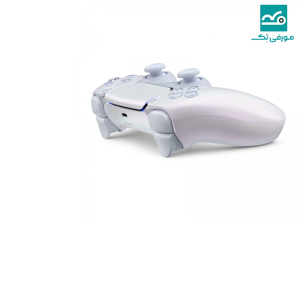 دسته بازی پلی استیشن 5 سونی سفید مرواریدی کروم مدل DualSense سری CFI-ZCT1W