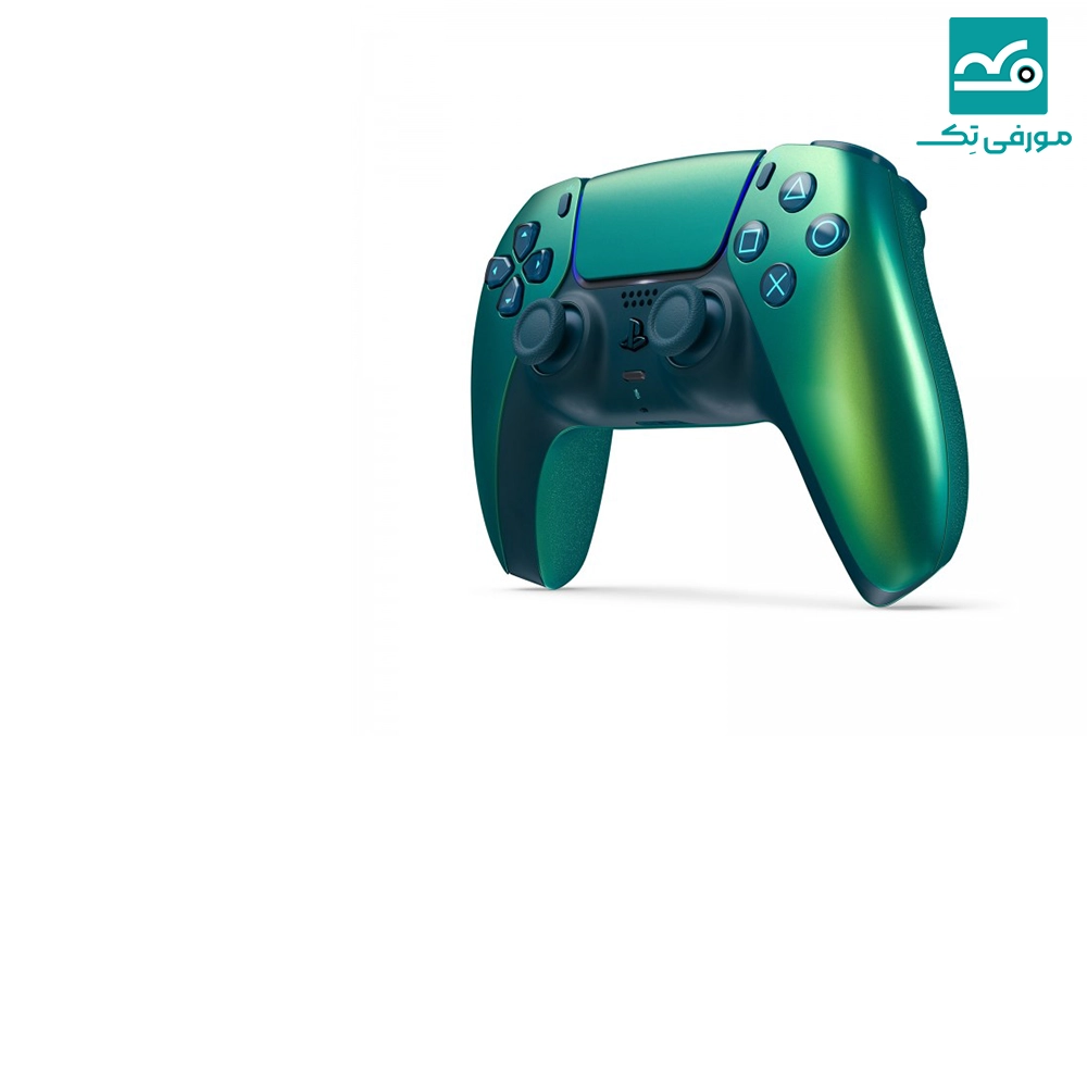 دسته بازی پلی استیشن 5 سونی سبزآبی کروم مدل DualSense سری CFI-ZCT1W