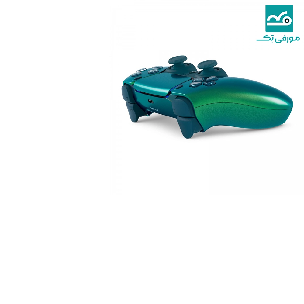 دسته بازی پلی استیشن 5 سونی سبزآبی کروم مدل DualSense سری CFI-ZCT1W