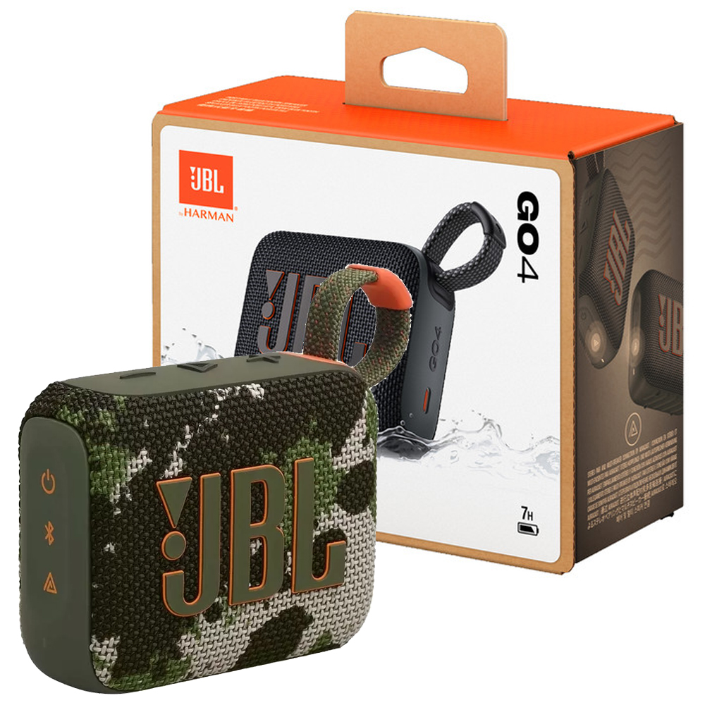 اسپیکر بلوتوثی قابل حمل جی بی ال مدل JBL Go 4 سبز ارتشی