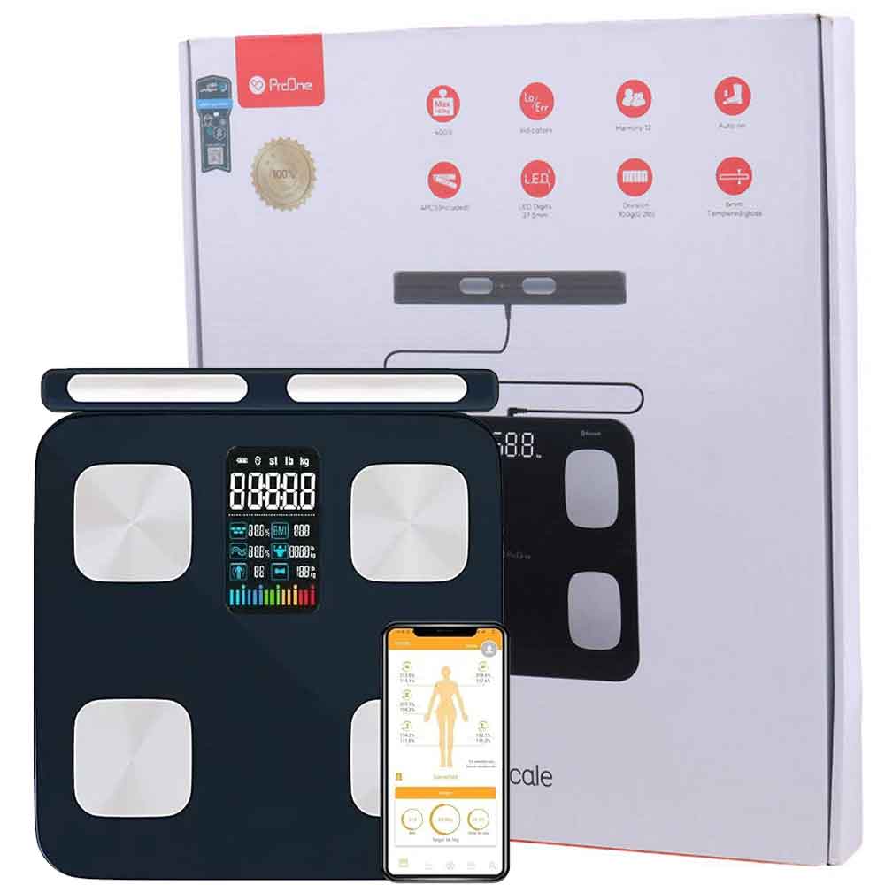 ترازو پرووان مدل PROONE BODY LAB مشکی