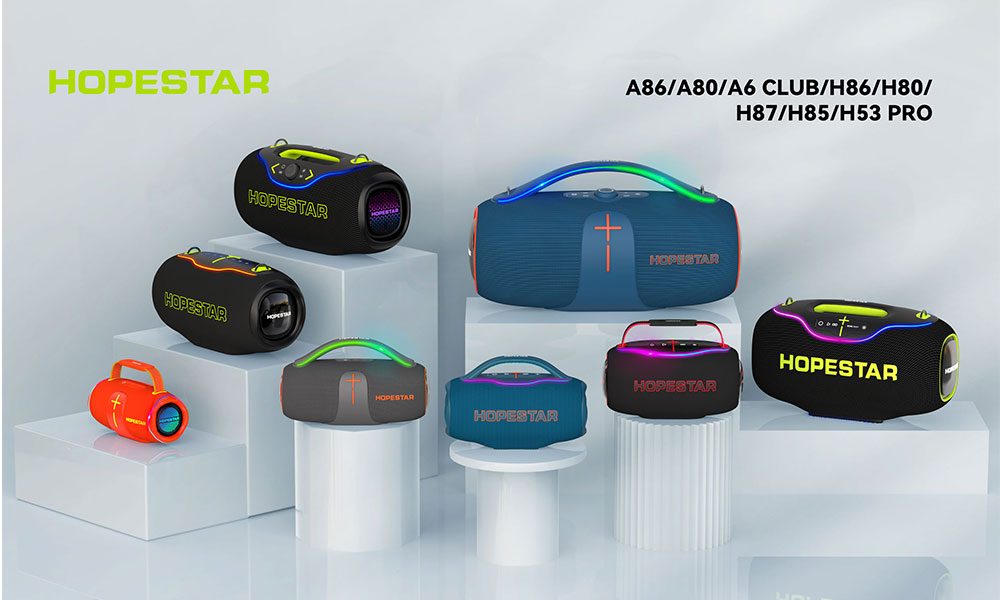 اسپیکر بلوتوثی هاپ استار مدل HopeStar H80