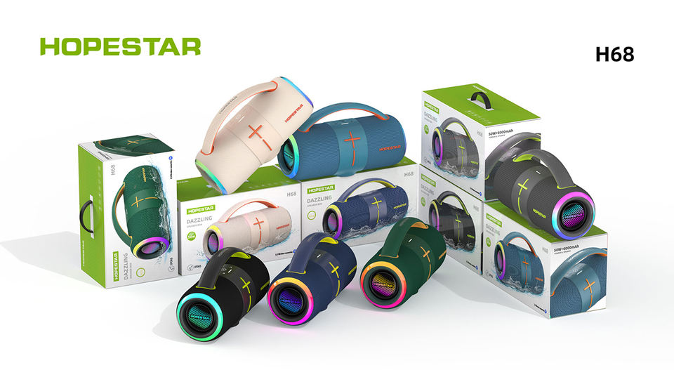 اسپیکر بلوتوثی هاپ استار مدل HopeStar H68