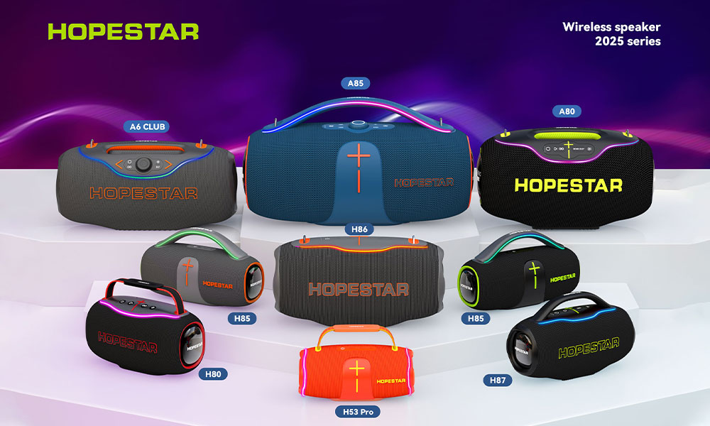 اسپیکر بلوتوثی هاپ استار مدل HopeStar H80