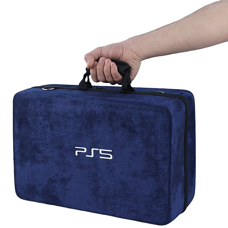کیف کنسول بازی دوکاره PS5 Pro / Slim مخملی کد 13